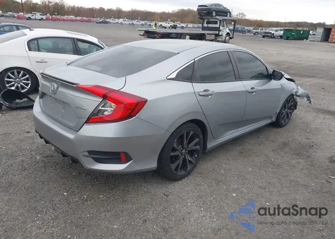 2020 Honda Civic Sport from USA, damaged, VIN 2HGFC2F82LH536508